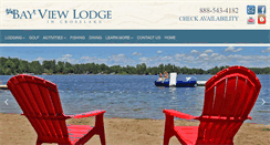 Desktop Screenshot of bayviewcrosslake.com